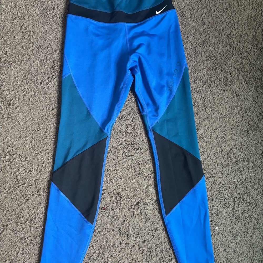 Nike Kids Blue Leggings